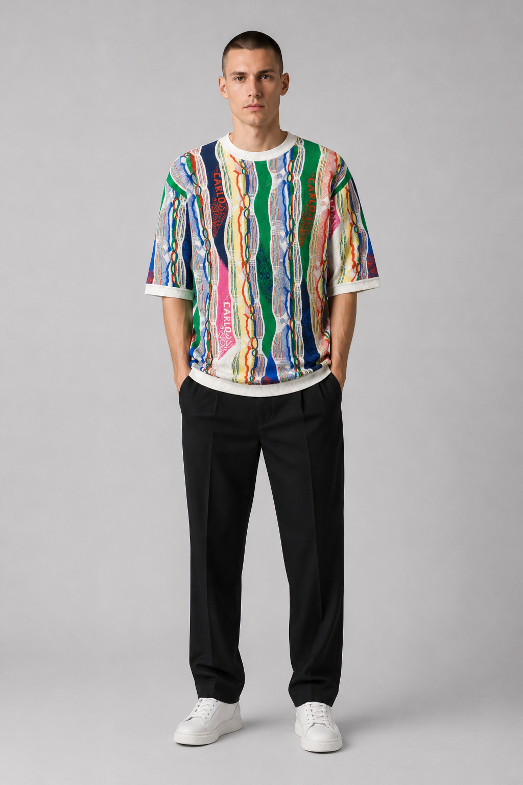 Carlo Colucci Strick-Shirt