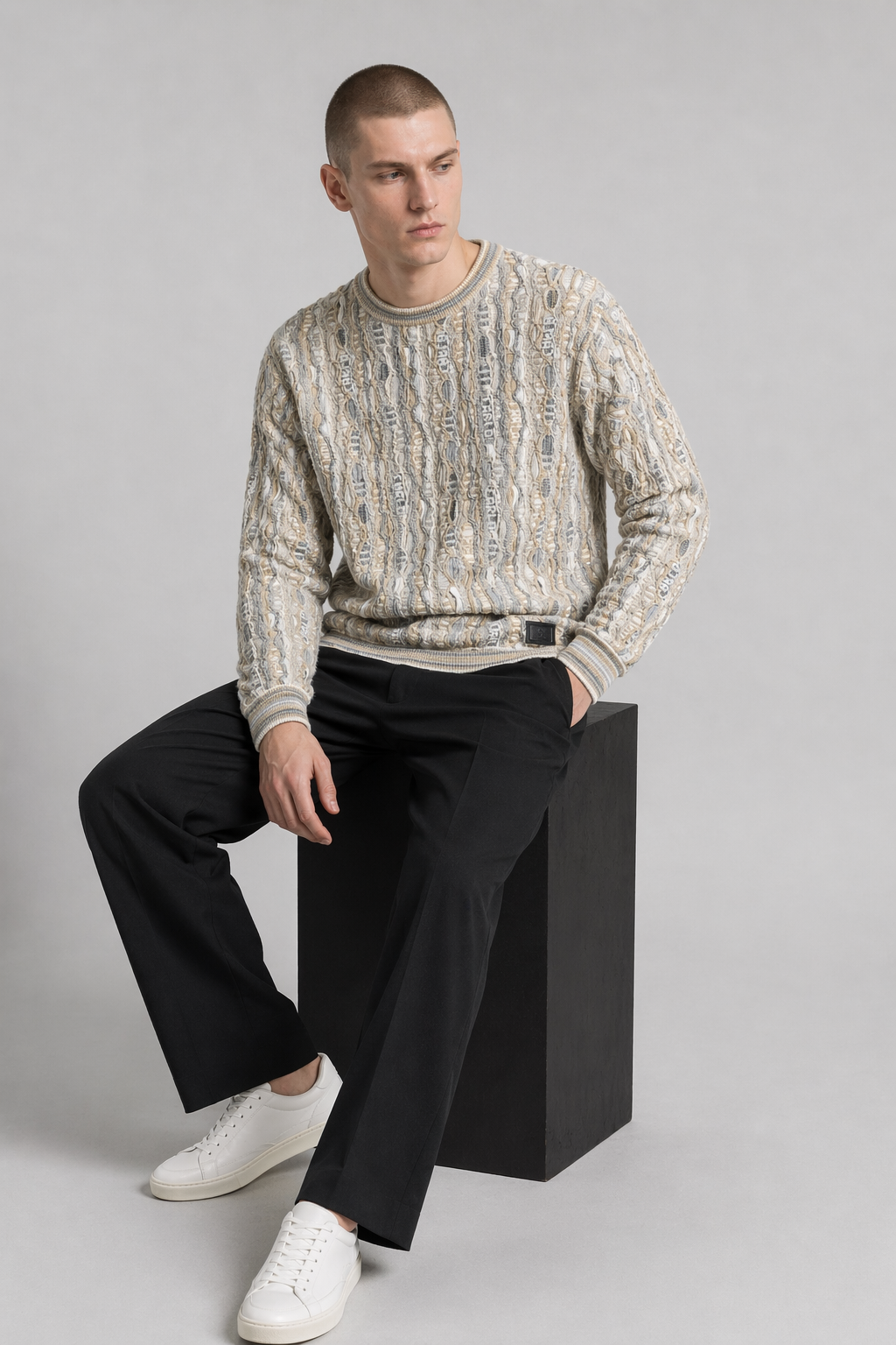 Carlo Colucci Strickpullover