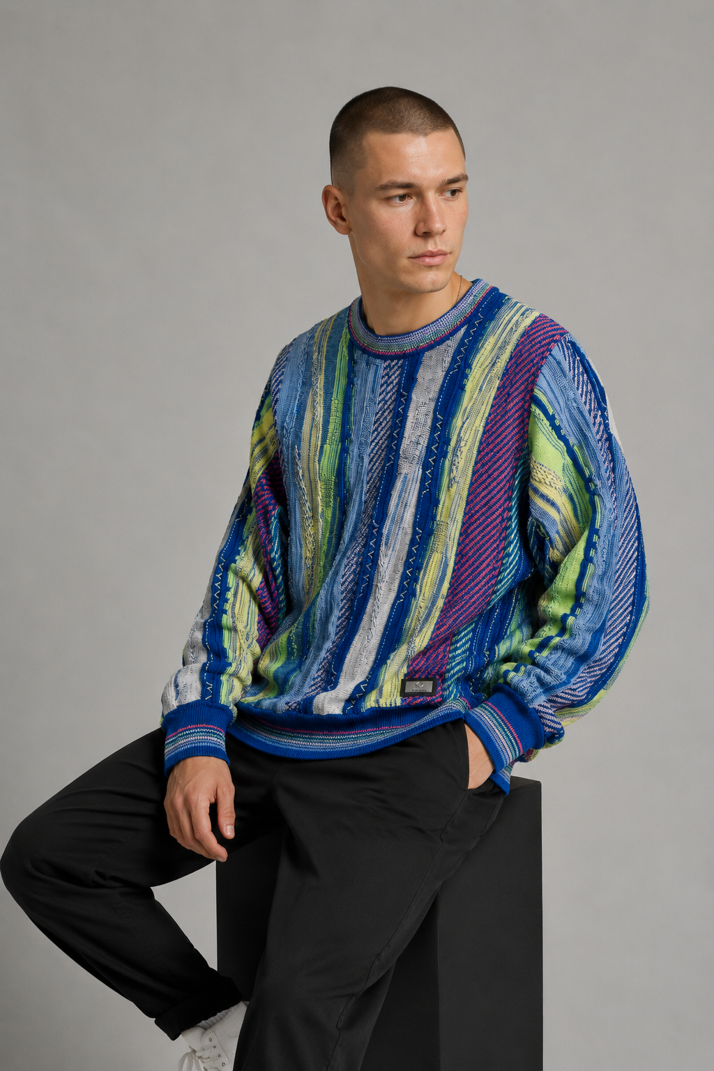 Carlo Colucci Strickpullover