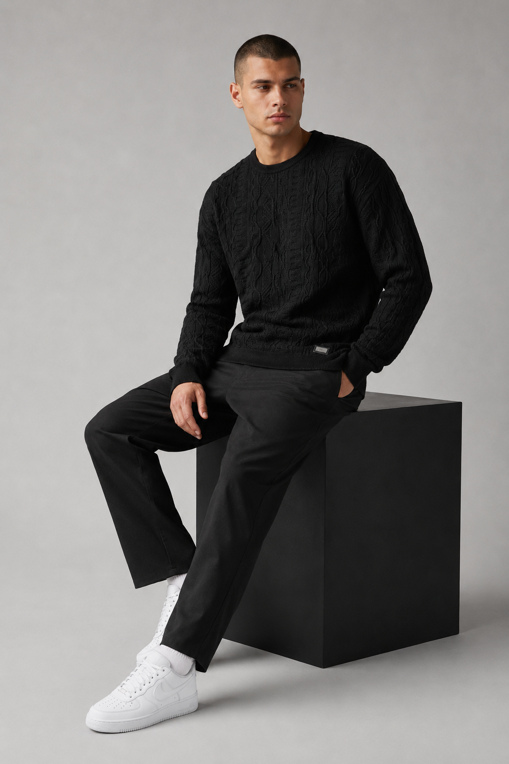 Carlo Colucci Strickpullover