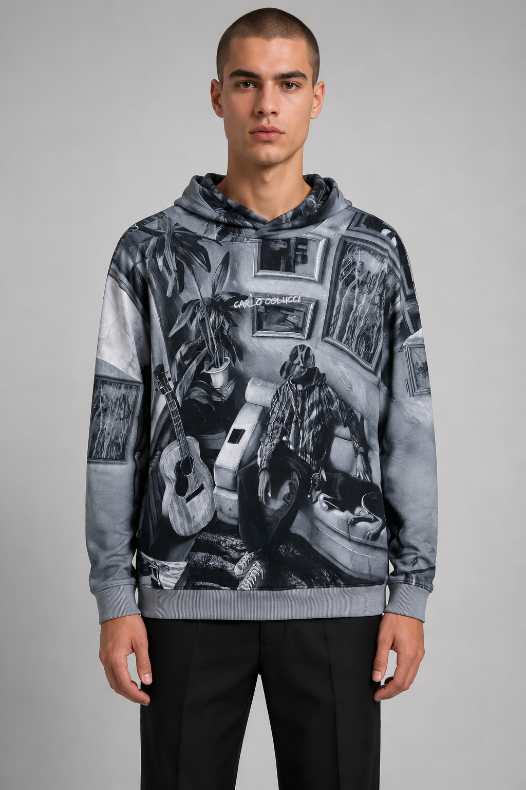 Carlo Colucci Pullover Hoodie
