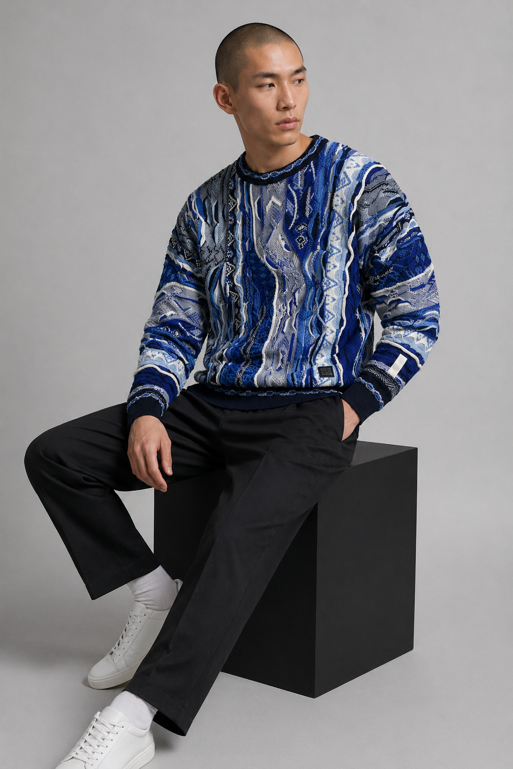 Carlo Colucci Strickpullover