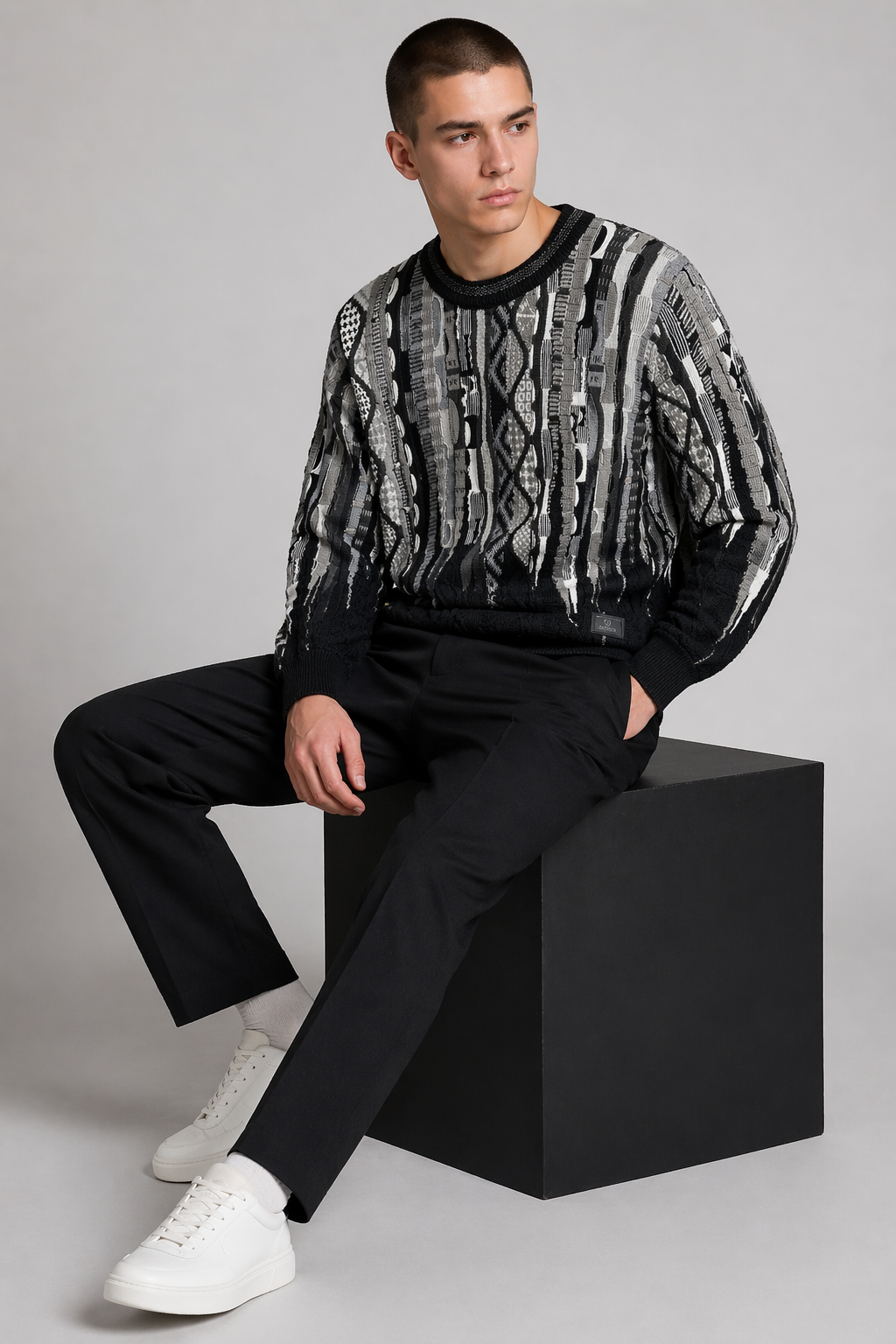 Carlo Colucci Strickpullover