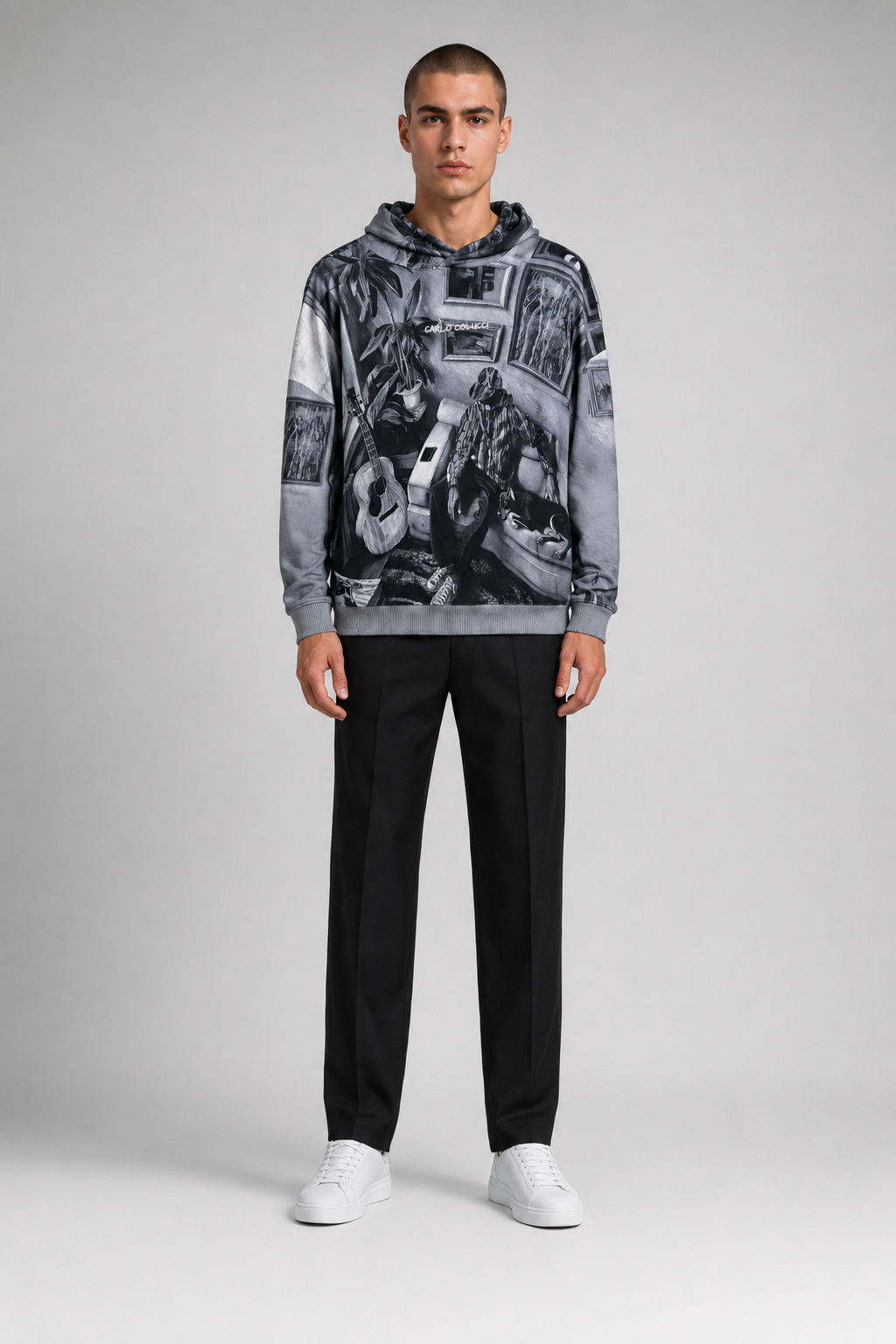 Carlo Colucci Pullover Hoodie