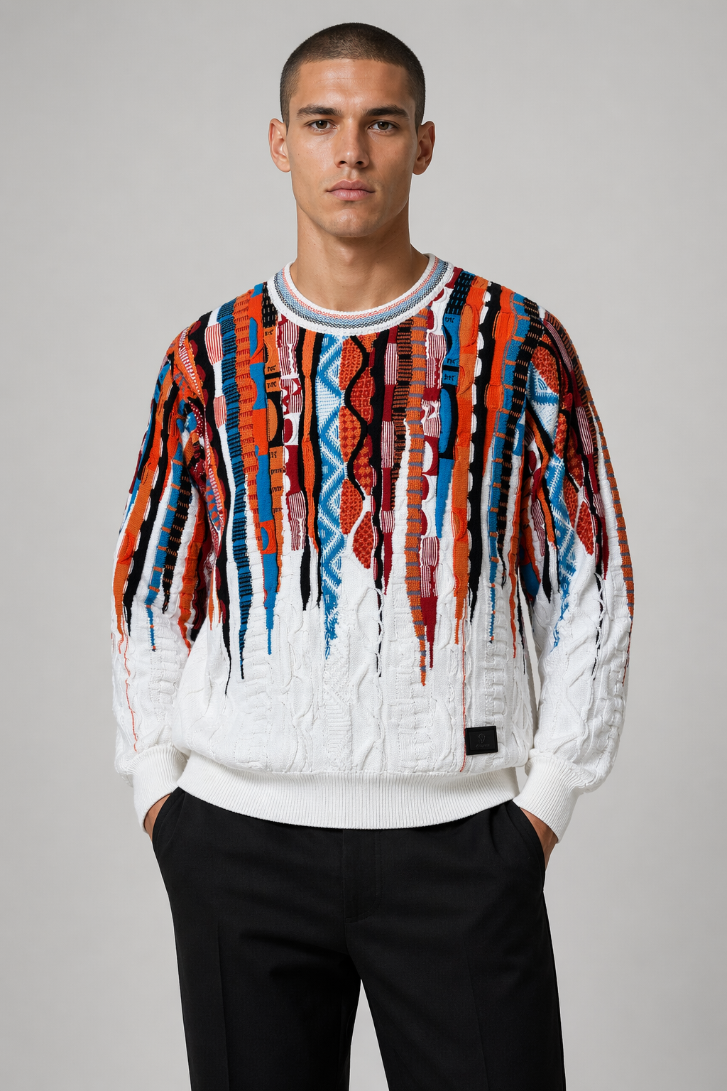 Carlo Colucci Strickpullover