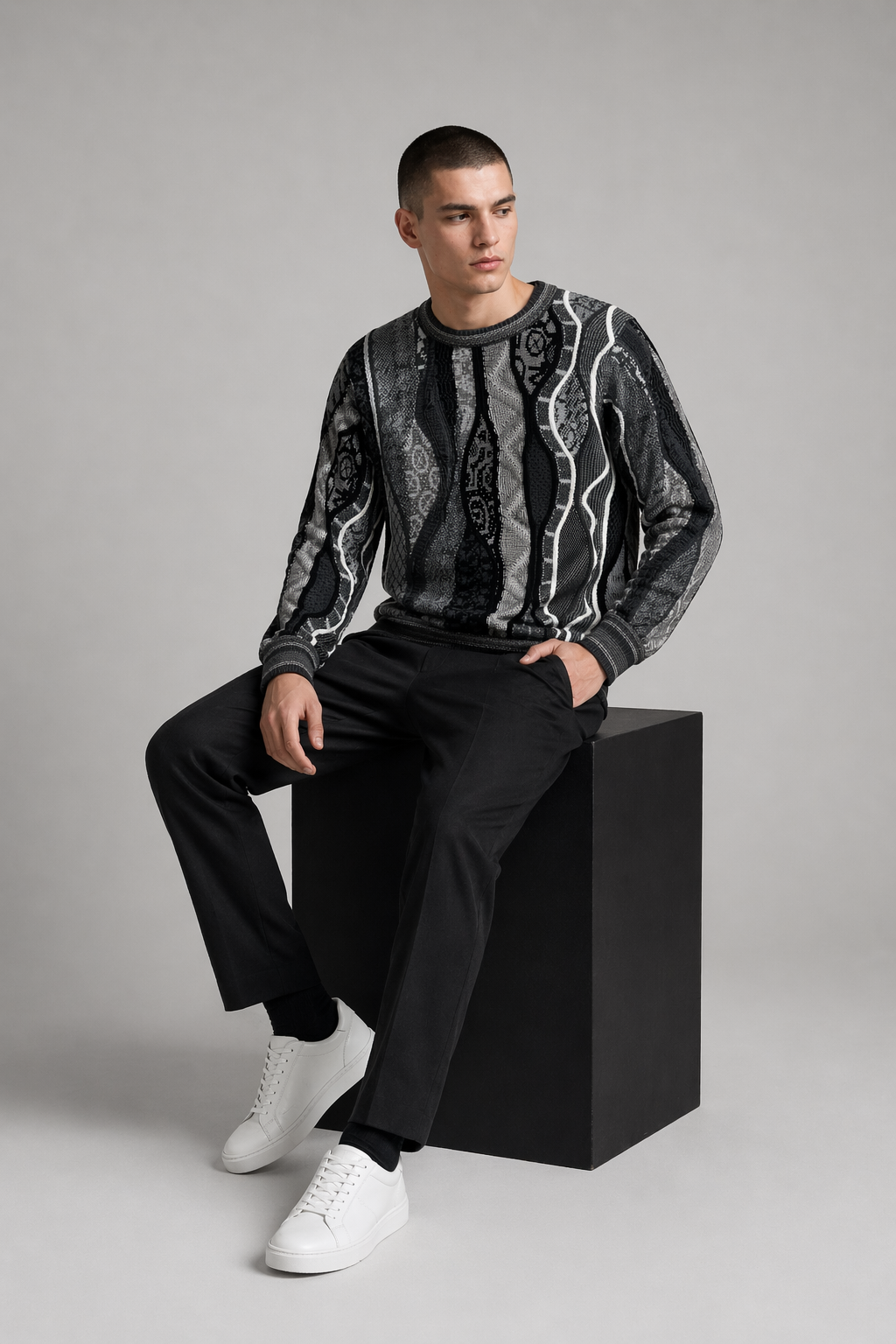 Carlo Colucci Strickpullover